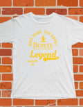 Bowie State T-Shirt White 16BARZ HCBU CIAA Gold on White