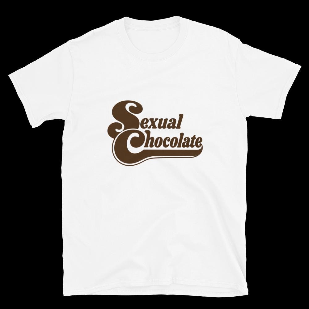 Sexual Chocolate Shirt | Coming to America Inspired Tee | Retro 70s Style Shirt | Funny Movie Tee | Vintage Streetwear