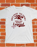 Virginia Union T-Shirt White 16BARZ HCBU CIAA Maroon on White