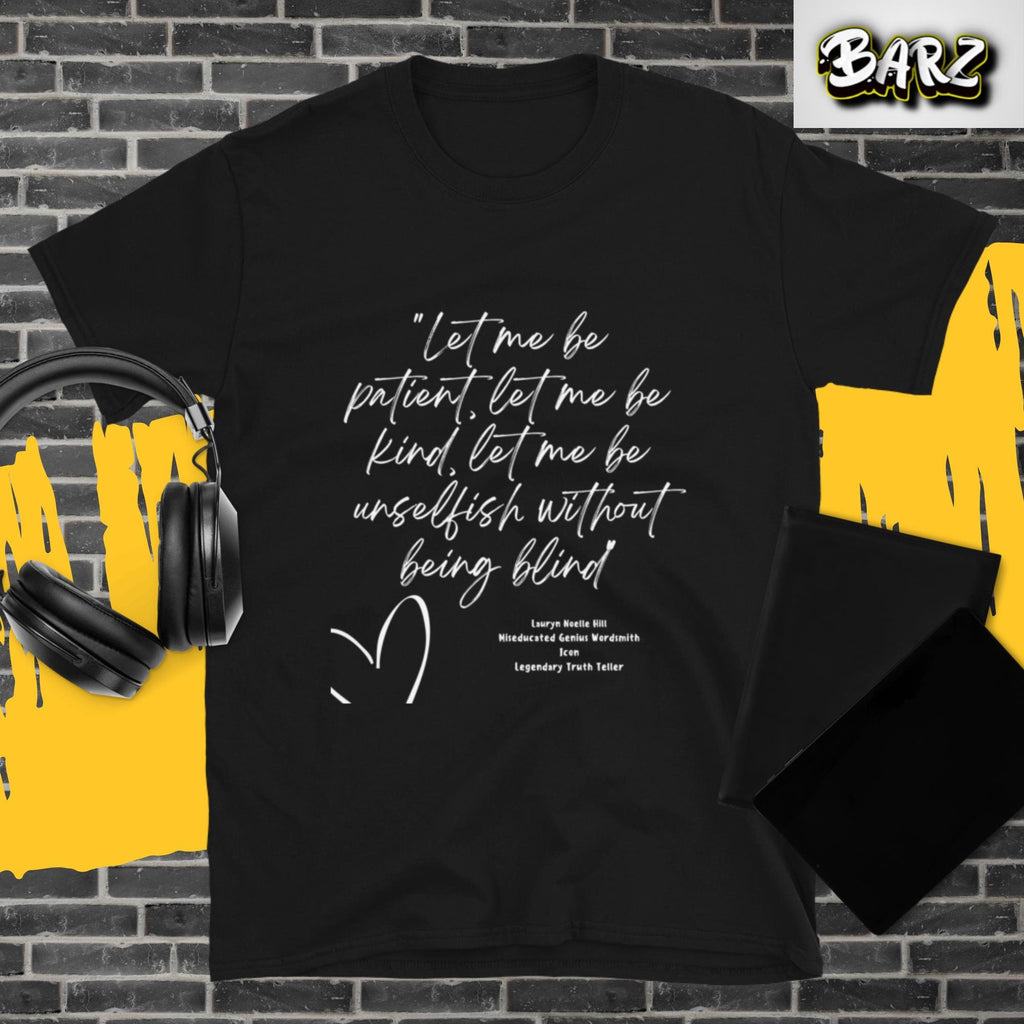 Rap Bars Lauryn Hill Unisex TShirt by 16BARZ