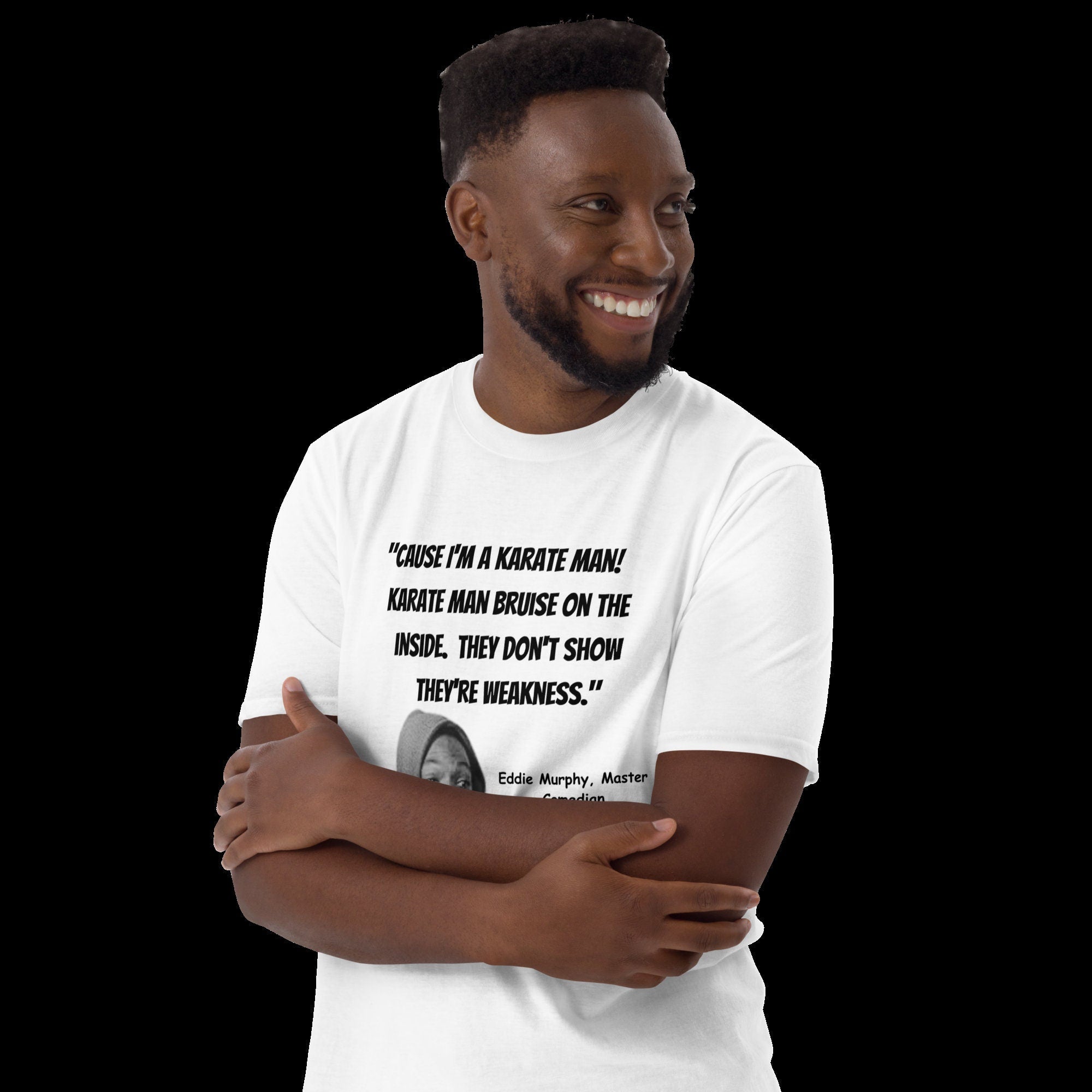 Eddie Murphy Karate Man T-Shirt, Trading Places Quote