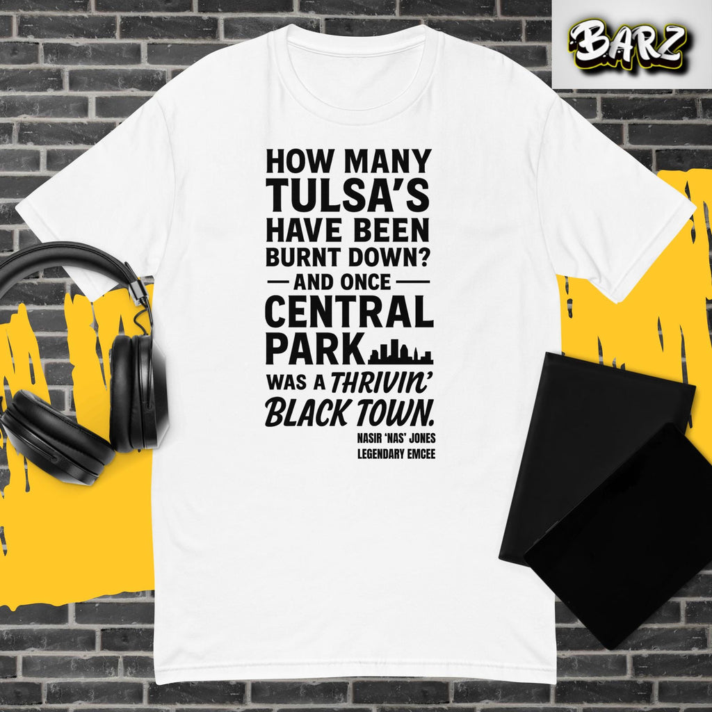 Thrivin’ Black Town Statement Tee: Nas Quote - Black History & HBCU Pride